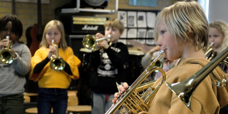 Børn fra Haderslev Musikskole