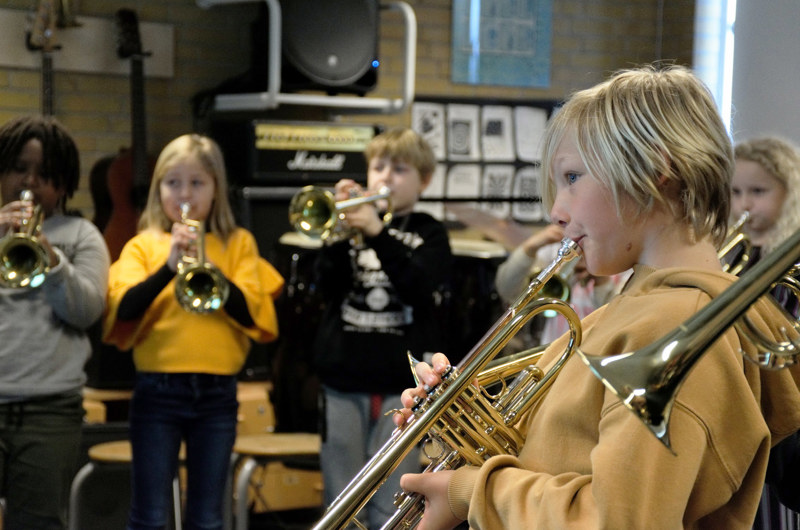 Børn fra Haderslev Musikskole